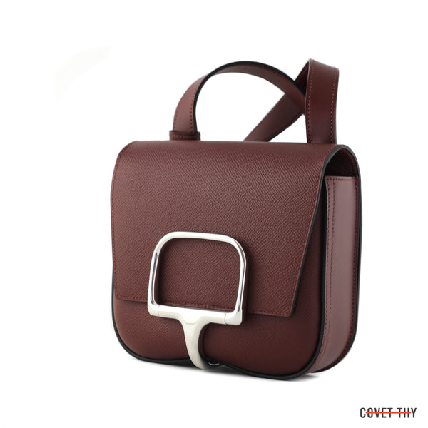 Black Hermes Box Calf Leather Clutch Bag – Designer Revival