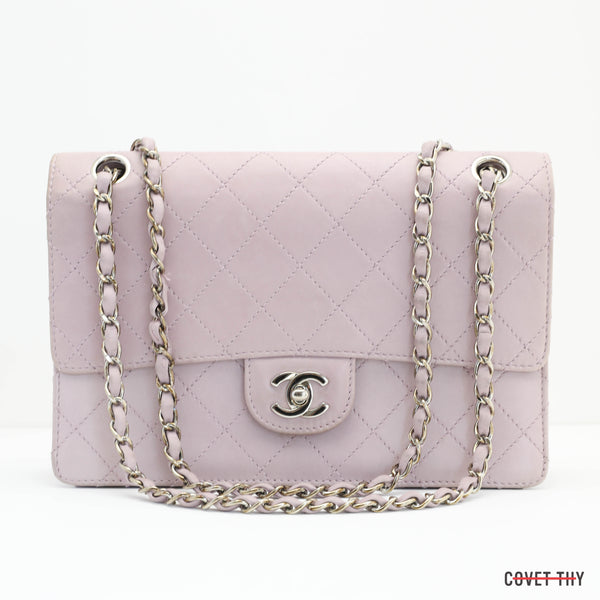 Chanel Black Diamond Shine Flap Handbag with Mademoiselle Clasp – CovetThy