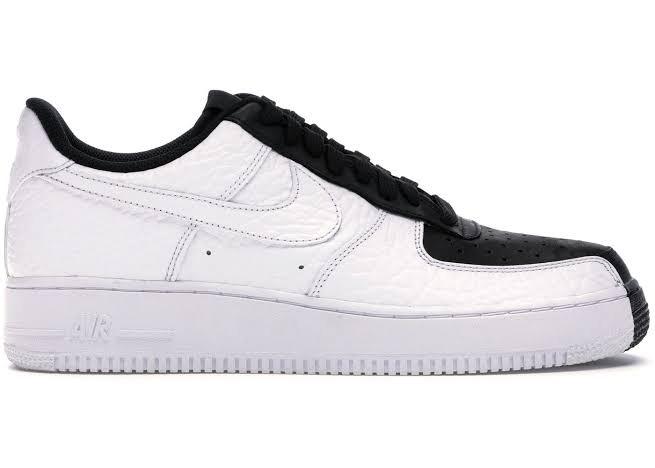 air force 1 split black and white