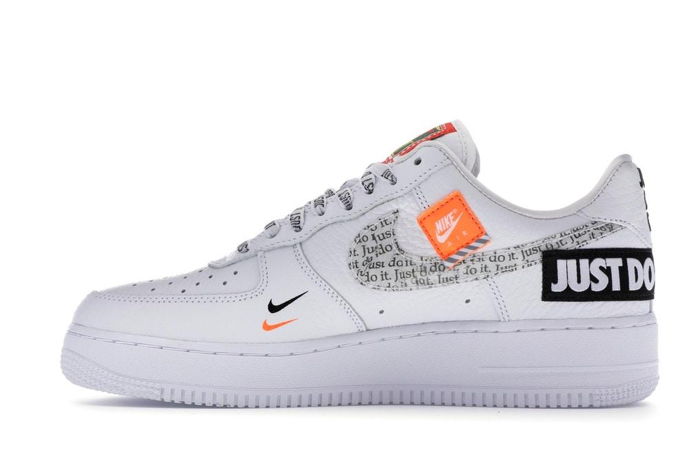 air force 1 low just do it pack white