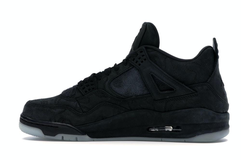 jordan retro 4 kaws black