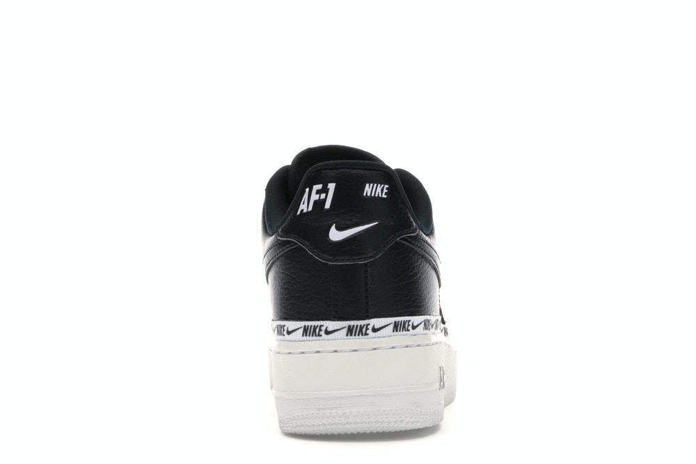 nike air force 1 ribbon pack black