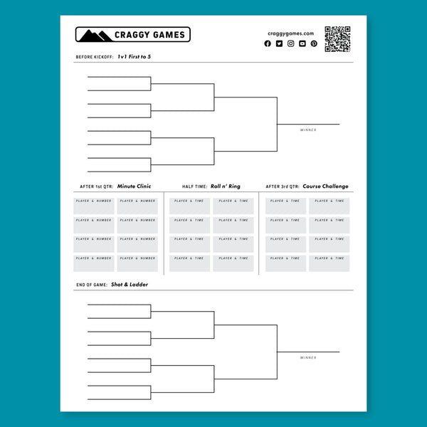 Printable PDF to keep score of HOOKS games