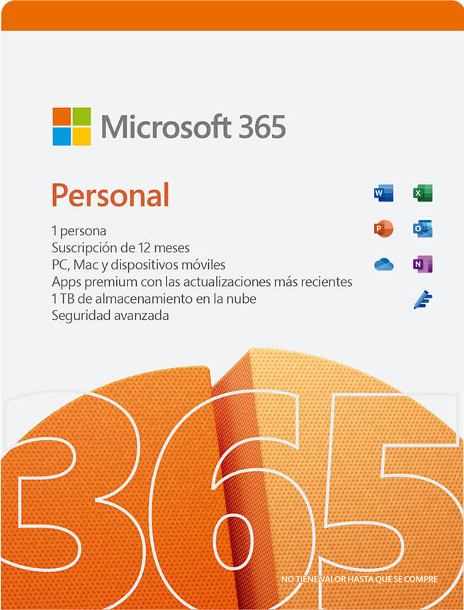 Microsoft Office 365 Personal– Dprimero