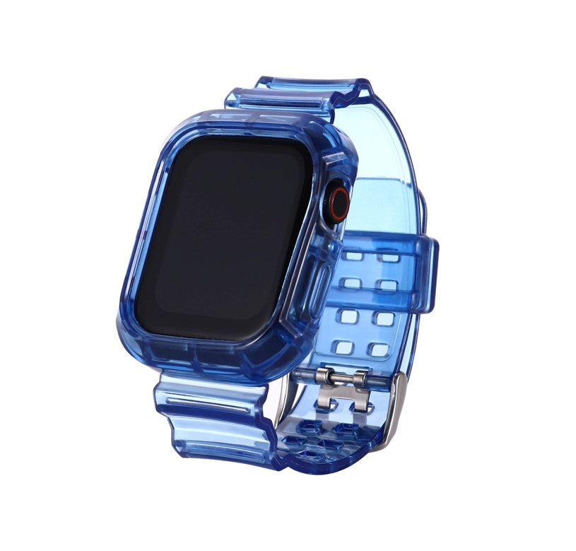 Summer Day クリアー 透明 Apple Watch バンド (Blue) – givgiv.jp