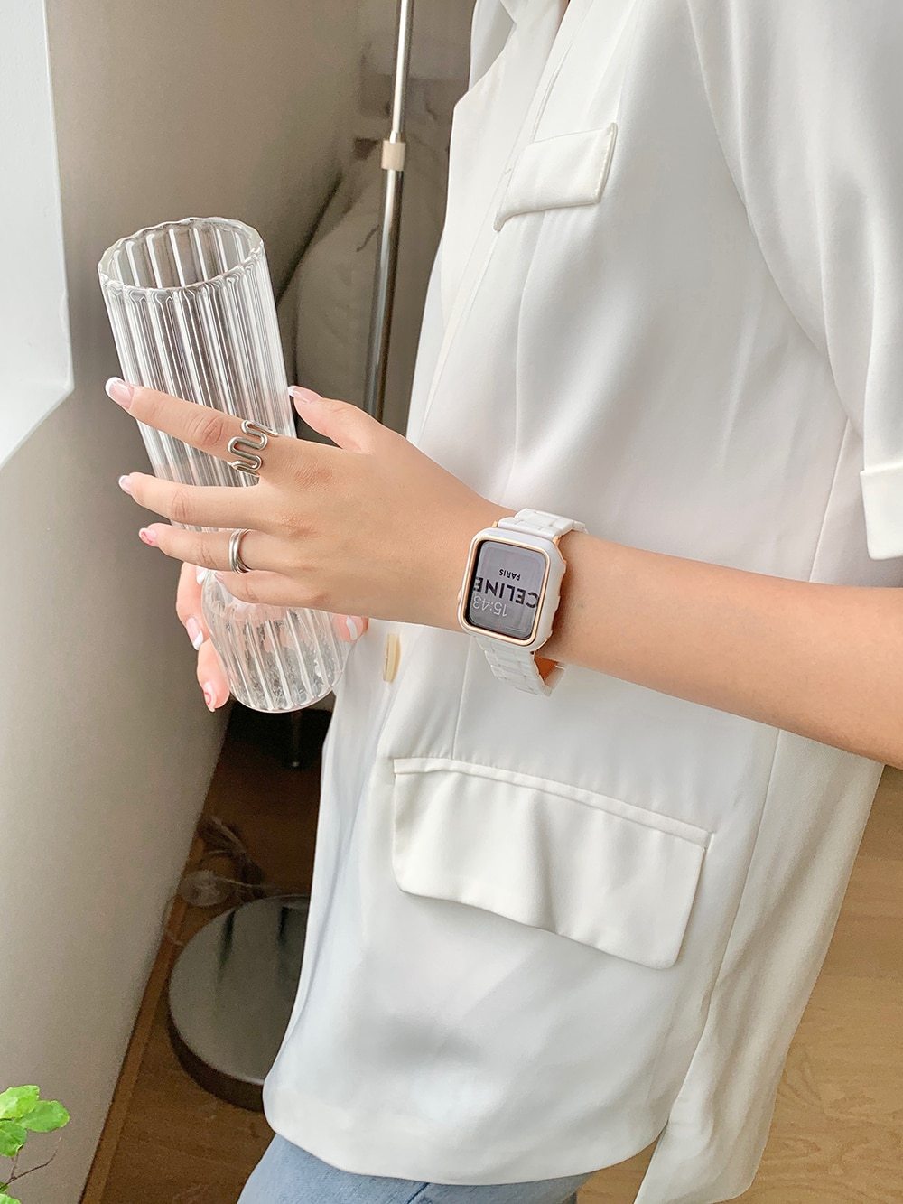 新作製品、世界最高品質人気! Apple Watch バンド 40mm ケースセット