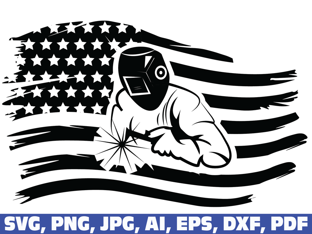 Free Free American Flag Welder Svg 26 SVG PNG EPS DXF File