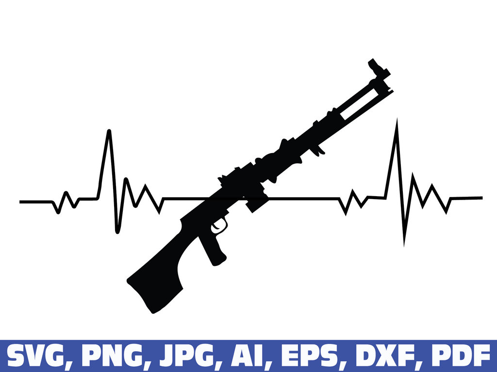 Download Gun Heartbeat Svg Gun Ekg Svg Gun Svg Guns Svg Weapon Svg Gun Cli Sofia Mastery