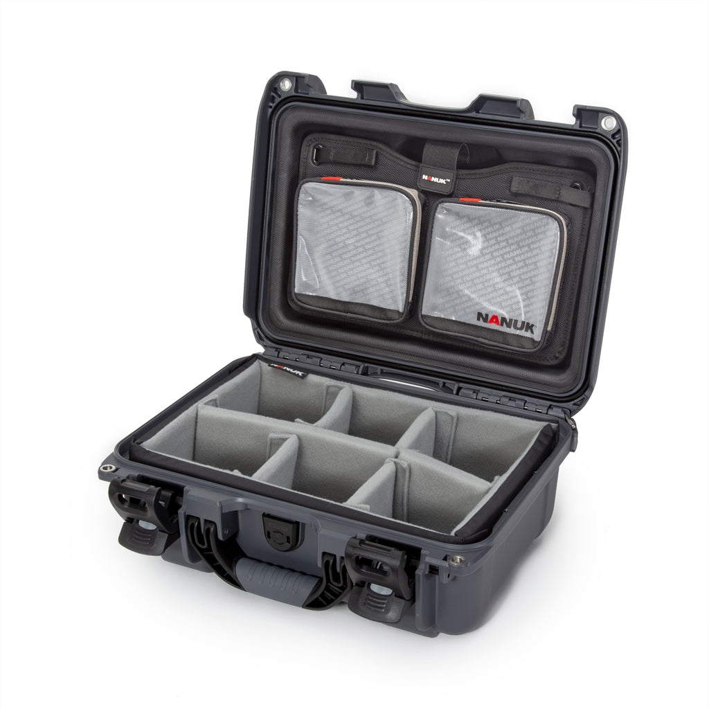 Nanuk 915 Pro Photo Kit Vue arrière ouverte