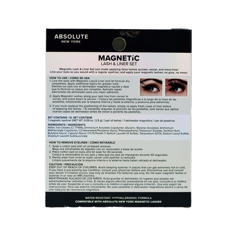 Absolute - Magnetic Lash & Liner Set (ELMG02) Back