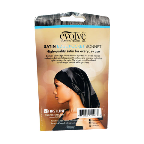 Evolve Satin Edge Pocket Bonnet 1440 Back