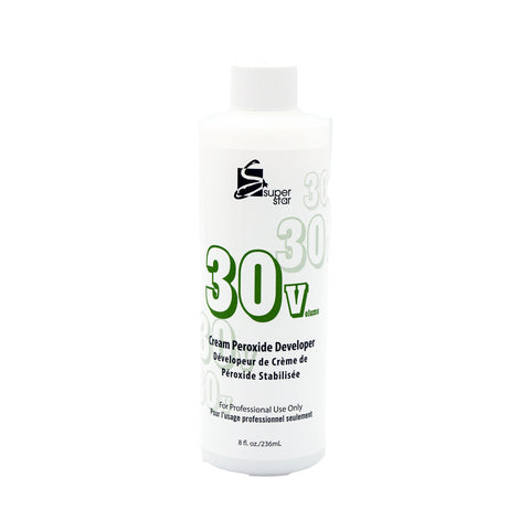 Super Star - Cream Peroxide Developer 30 V (8 oz)