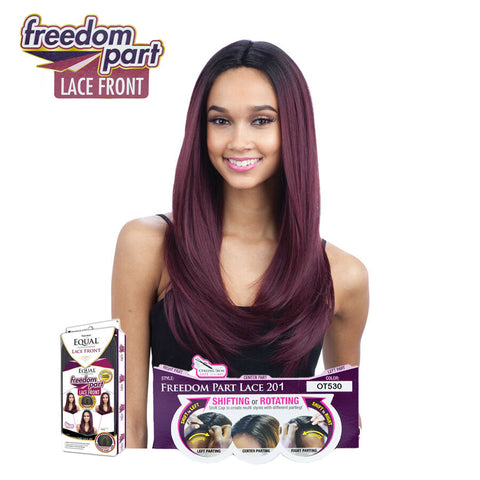 equal freedom part lace front wig