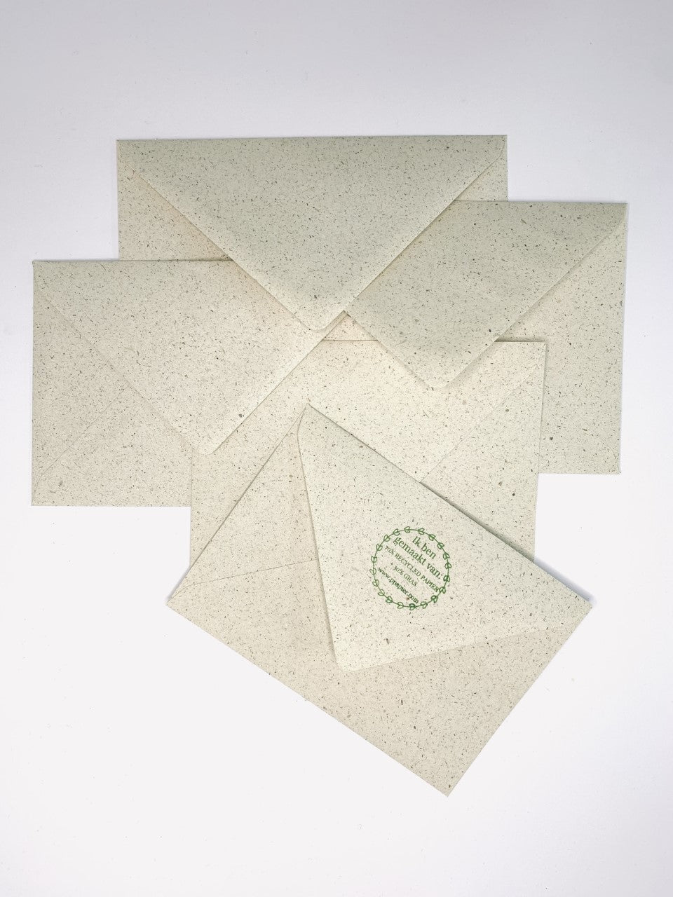 Afrekenen Betekenis Bladeren verzamelen 10x Enveloppen - 90 grams Eco graspapier - 30% gras en 70% recycled pa –  PPAPIER Paper For Moments