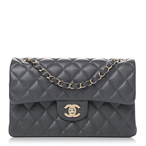 dark grey chanel bag