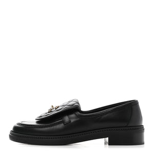 chanel turnlock loafer