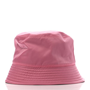 pink prada nylon bucket hat