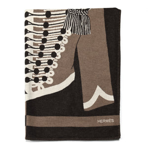 hermes wool throw