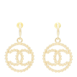 chanel cc earrings for sale