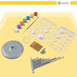 🪐 EASY Paint Stick Solar System Model Project and Activity for Kids