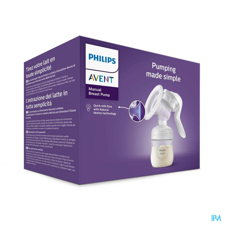 Mobiliseren fles zal ik doen Philips Avent Manuele Borstpomp Naturel | Farmaxx