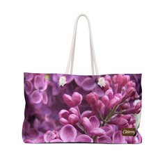 Elkberry Weekender Tote Bag - Lilacs In Bloom