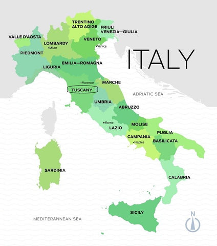 Italia Toskana