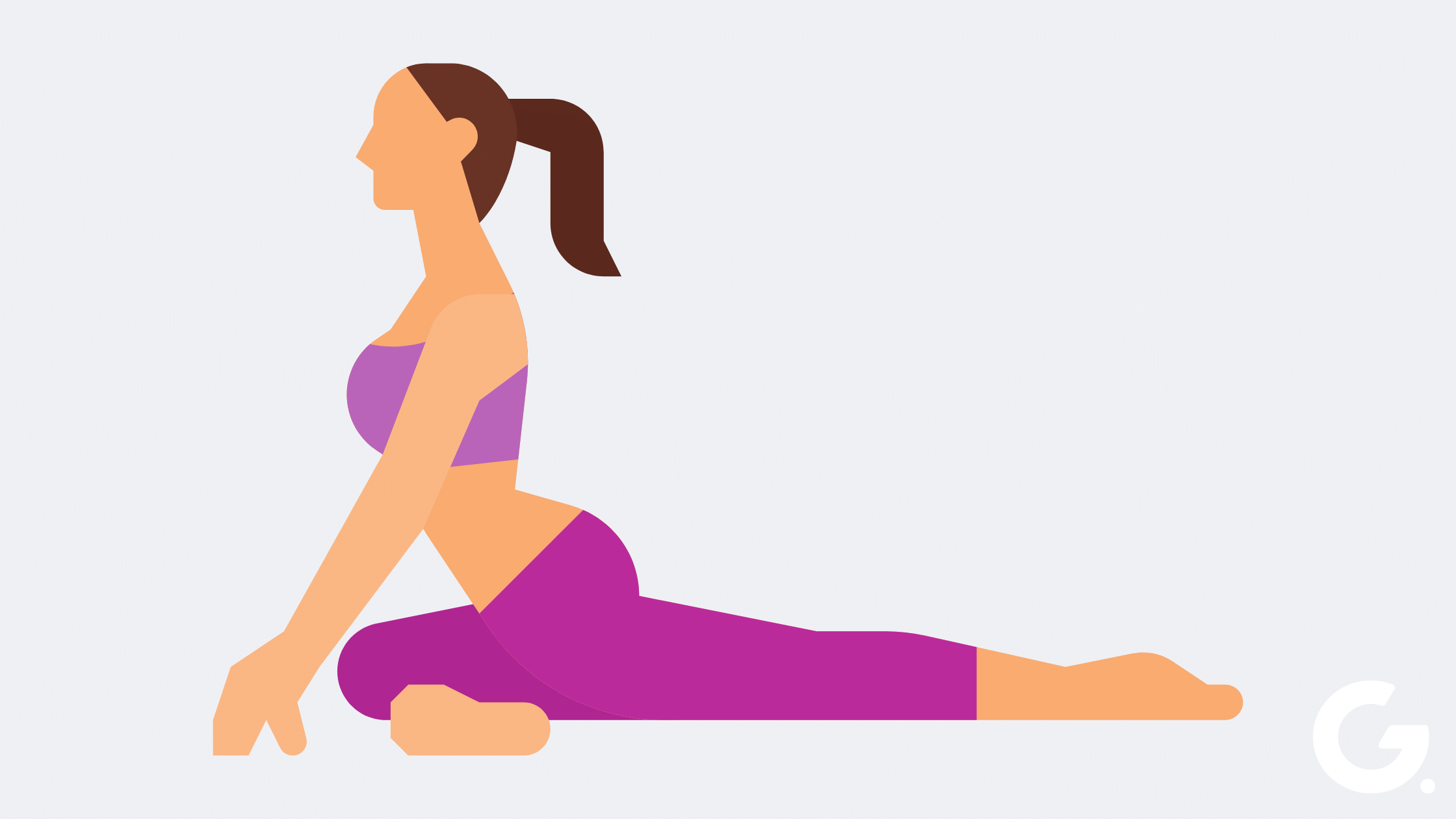 8 Positions to Help with Period Cramps-Pigeon Pose
