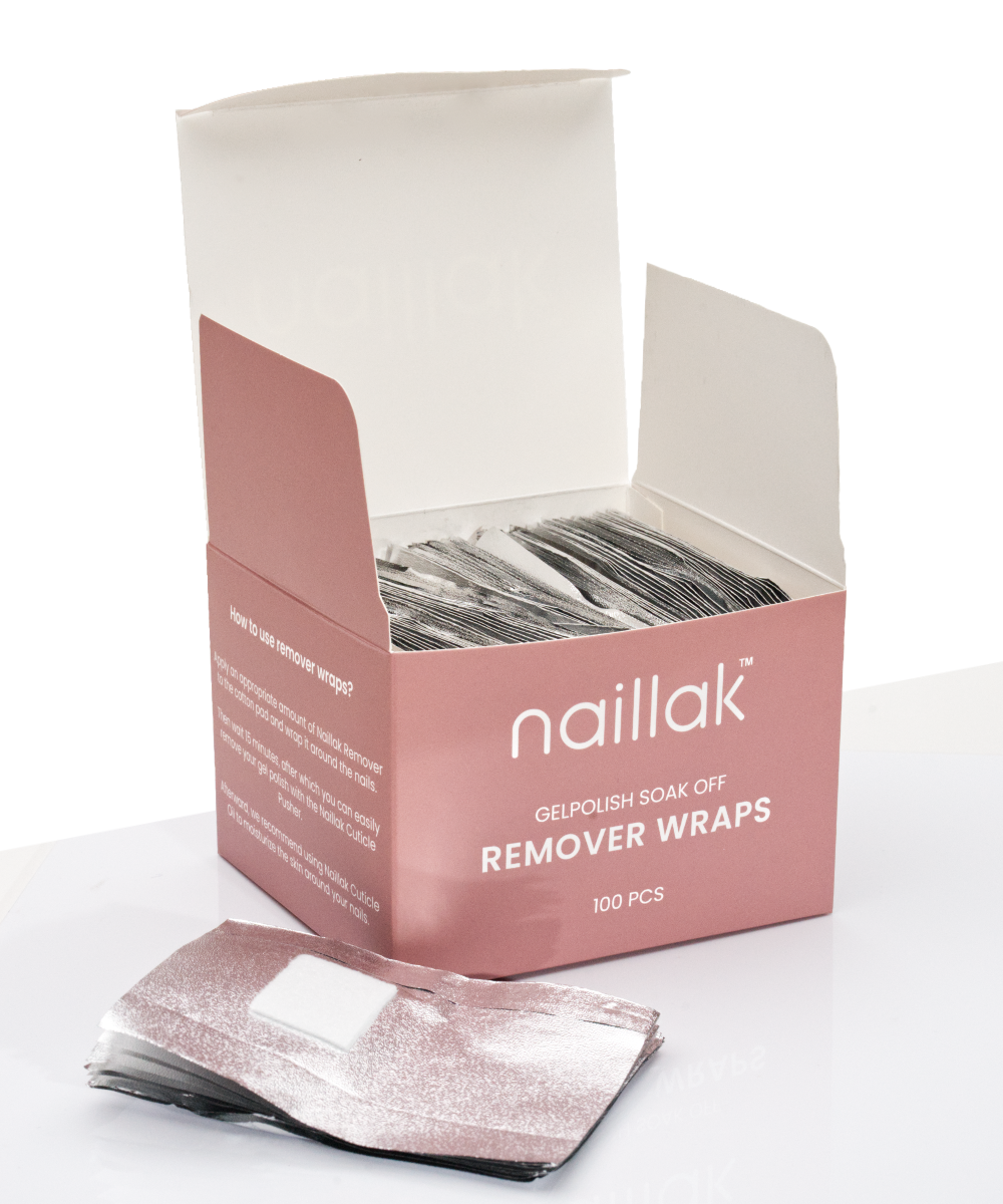 Billede af Naillak Remover Wraps (100 stk)