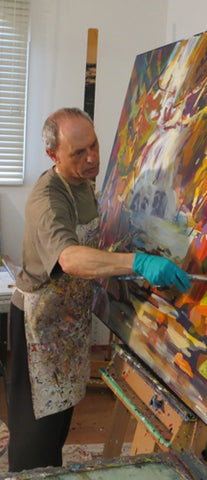 Rick Bond, painter