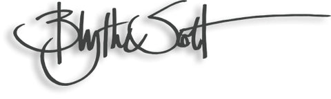 Blythe Scott, signature