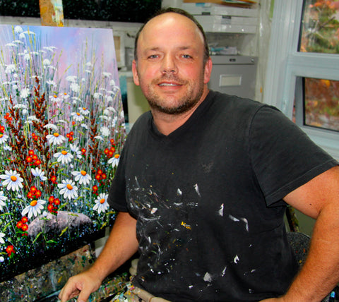 Jordan Hicks, artiste peintre