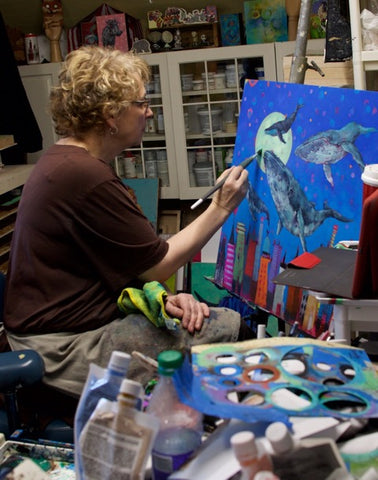 Angie Rees, artiste peintre
