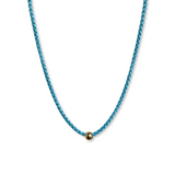 Turquoise Enameled Chain