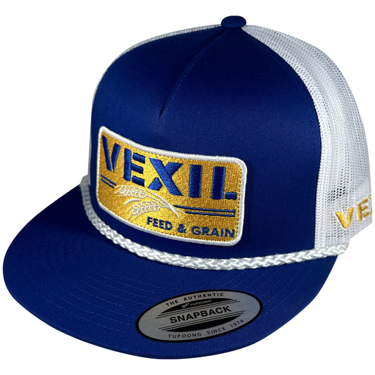 THE COWBOY BY VEXIL BRAND - PEARL SNAP - NAVY GEO PRINT