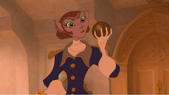 Capitã Amelia, a líder felina da nave espacial da animação "O Planeta do Tesouro" da Disney, em uma cena de coragem e liderança. Com sua postura ereta e olhar confiante, ela comanda sua tripulação em uma jornada intergaláctica cheia de aventuras. Uma personagem inteligente e destemida, ela é admirada por sua habilidade em situações difíceis e por sua liderança inspiradora. Uma imagem perfeita para fãs de ficção científica e personagens femininas fortes.