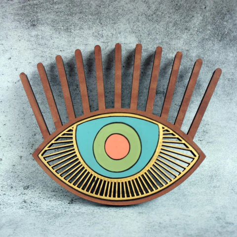 Handcrafted Turkish Evil Eye Wall Decor