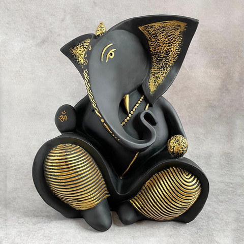 Modern Ganesha Black By Satgurus