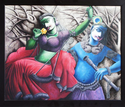 Radha-Krishna paintings