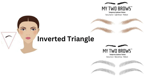 Best Eyebrow Shape for Inverted Triangle Faces