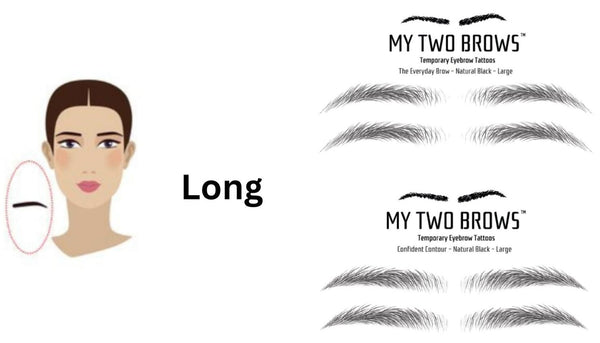 Best Eyebrow Shape for Long Faces