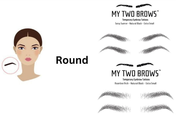 Best Eyebrow Shape for Round Faces