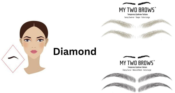 Best Eyebrows for Diamond Shaped Faces