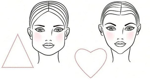 Choosing the Right Microblading Eyebrow Shape for Triangle or heart-shaped Faces