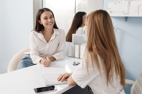 Consultation with a Brow Artist