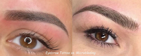Eyebrow Tattoo vs. Microblading