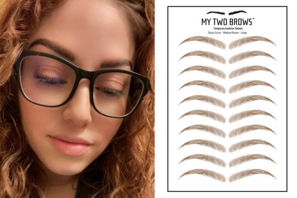 My Two Brows Temporary Eyebrow Tattoos