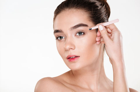 Over-plucking or extensive tweezing can damage brow hair