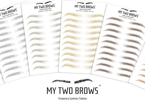 My Two Brows Temporary Eyebrow Stickers