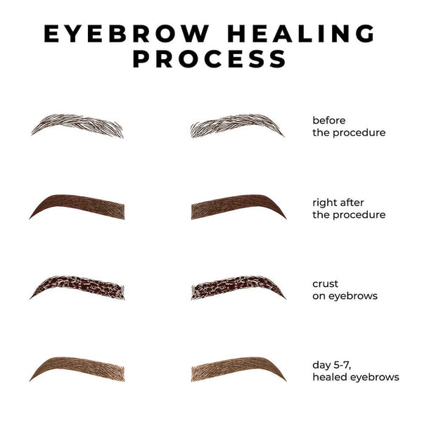 The Microblading Healing Process